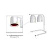 Thunder Group SEJ92001R Heat Lamp Bulb 250-watt Uncoated view 3
