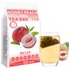 Plant Gift Honey Peach Oolong Tea Bags 6.17oz (3.5g*50bags), Oolong Tea, Dried Peach, Dried Apple, Chinese Pure Nature, Health Care Mixed Tea, Combination of Floral Tea 175g  view 1