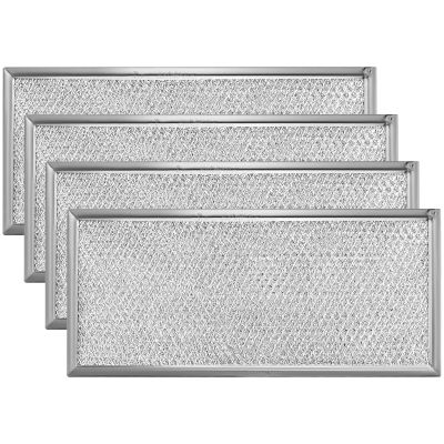 Fits for Whirlpool W10208631A Microwave Grease Filter - Approx 13" x 6" by AMI PARTS (4-Pack)