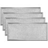 Fits for Whirlpool W10208631A Microwave Grease Filter - Approx 13" x 6" by AMI PARTS (4-Pack) view 1
