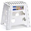 ACKO Folding Step Stool 13 Inch, Sturdy Collapsible Step Stool Foldable Up to 300 lbs for Adults & Kids, Non Slip Lightweight Foot Stools with Handle, Ideal for Kitchen, Bathroom, Bedroom, Garden view 1
