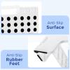 ACKO Folding Step Stool 13 Inch, Sturdy Collapsible Step Stool Foldable Up to 300 lbs for Adults & Kids, Non Slip Lightweight Foot Stools with Handle, Ideal for Kitchen, Bathroom, Bedroom, Garden view 4