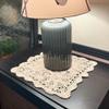 Eiyye Crochet Doily 14" Cotton Square Placemats Farmhouse Decor view 3