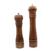 Abcsea oak salt and pepper grinder mills wooden, pepper grinder and salt shaker sets,a 8 in. and a 10 in. view 1