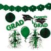 Green Graduation Decorating Kit - Party Decor - 9 Pieces view 1