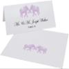 Indian Elephants Place Cards, Lavender (Choose Color), Set of 60, Pre-cut and Scored - Wedding, Party, Dinner, and Special Events - Made in the USA view 2