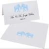 Indian Elephants Place Cards, Light Blue (Choose Color), Set of 60, Pre-cut and Scored - Wedding, Party, Dinner, and Special Events - Made in the USA view 2