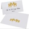 Indian Elephants Place Cards, Gold (Choose Color), Set of 150, Pre-cut and Scored - Wedding, Party, Dinner, and Special Events - Made in the USA view 2