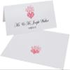 Tree of Life Heart Place Cards, Ruby Red (Choose Color), Set of 150, Pre-cut and Scored - Wedding, Party, Dinner, and Special Events - Made in the USA view 2
