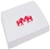Indian Elephants Place Cards, Ruby Red (Choose Color), Set of 150, Pre-cut and Scored - Wedding, Party, Dinner, and Special Events - Made in the USA view 4
