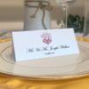 Tree of Life Heart Place Cards, Burgundy (Choose Color), Set of 150, Pre-cut and Scored - Wedding, Party, Dinner, and Special Events - Made in the USA view 1