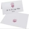 Tree of Life Heart Place Cards, Burgundy (Choose Color), Set of 150, Pre-cut and Scored - Wedding, Party, Dinner, and Special Events - Made in the USA view 2