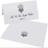 Tree of Life Heart Place Cards, Black (Choose Color), Set of 150, Pre-cut and Scored - Wedding, Party, Dinner, and Special Events - Made in the USA view 2