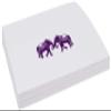 Indian Elephants Place Cards, Eggplant (Choose Color), Set of 150, Pre-cut and Scored - Wedding, Party, Dinner, and Special Events - Made in the USA view 4