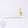 Personalized Wedding Guest Book for Wedding Couple, Alternative Custom Guest Book for Wedding, White Book with Gold Foil - Hardcover (10x8 inches) view 2