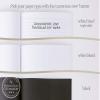 Personalized Wedding Guest Book for Wedding Couple, Alternative Custom Guest Book for Wedding, White Book with Gold Foil - Hardcover (10x8 inches) view 3