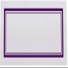 Double Line Border Place Cards, Eggplant, Set of 60, Pre-cut and Scored - Wedding, Party, Dinner, and Special Events - Made in the USA view 3