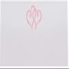 Linked Hearts Place Cards, Pink (Choose Color), Set of 150, Pre-cut and Scored - Wedding, Party, Dinner, and Special Events - Made in the USA view 3