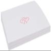 Linked Hearts Place Cards, Pink (Choose Color), Set of 150, Pre-cut and Scored - Wedding, Party, Dinner, and Special Events - Made in the USA view 4