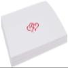 Linked Hearts Place Cards, Ruby Red (Choose Color), Set of 150, Pre-cut and Scored - Wedding, Party, Dinner, and Special Events - Made in the USA view 4