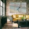 Renditions Gallery 3 Panel Beach Set Heron Dcor for Home, Office, Bedroom, Livingroom, Wall Art 24X36 view 3