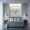Renditions Gallery 3 Panel Beach Set Heron Dcor for Home, Office, Bedroom, Livingroom, Wall Art 24X36 view 4