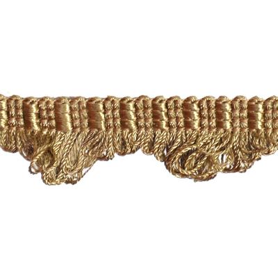 Colors Collection 1" Scolloped Loop Border Trim, 25 Yards, Sable