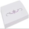 Intertwined Star of David Flourish Jewish Place Cards, Eggplant (Choose Color), Set of 150, Pre-cut and Scored - Wedding, Party, Dinner, and Special Events - Made in the USA view 4