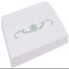 Intertwined Star of David Flourish Jewish Place Cards, Hunter Green (Choose Color), Set of 150, Pre-cut and Scored - Wedding, Party, Dinner, and Special Events - Made in the USA view 4