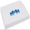 Indian Elephants Place Cards, Royal Blue (Choose Color), Set of 150, Pre-cut and Scored - Wedding, Party, Dinner, and Special Events - Made in the USA view 4