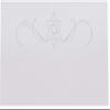 Intertwined Star of David Flourish Jewish Place Cards, Silver (Choose Color), Set of 60, Pre-cut and Scored - Wedding, Party, Dinner, and Special Events - Made in the USA view 3