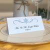 Intertwined Star of David Flourish Jewish Place Cards, Royal Blue (Choose Color), Set of 150, Pre-cut and Scored - Wedding, Party, Dinner, and Special Events - Made in the USA view 1