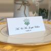 Tree of Life Heart Place Cards, Hunter Green (Choose Color), Set of 150, Pre-cut and Scored - Wedding, Party, Dinner, and Special Events - Made in the USA view 1