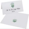 Tree of Life Heart Place Cards, Hunter Green (Choose Color), Set of 150, Pre-cut and Scored - Wedding, Party, Dinner, and Special Events - Made in the USA view 2