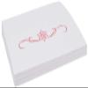 Intertwined Star of David Flourish Jewish Place Cards, Ruby Red (Choose Color), Set of 60, Pre-cut and Scored - Wedding, Party, Dinner, and Special Events - Made in the USA view 4