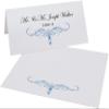 Decadent Flourish Place Cards, Royal Blue (Choose Color), Set of 60, Pre-cut and Scored - Wedding, Party, Dinner, and Special Events - Made in the USA view 2