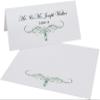 Decadent Flourish Place Cards, Hunter Green (Choose Color), Set of 150, Pre-cut and Scored - Wedding, Party, Dinner, and Special Events - Made in the USA view 2