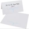 Decadent Flourish Place Cards, Light Blue (Choose Color), Set of 150, Pre-cut and Scored - Wedding, Party, Dinner, and Special Events - Made in the USA view 2