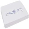 Intertwined Star of David Flourish Jewish Place Cards, Navy (Choose Color), Set of 150, Pre-cut and Scored - Wedding, Party, Dinner, and Special Events - Made in the USA view 4