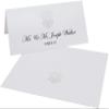 Tree of Life Heart Place Cards, Silver (Choose Color), Set of 150, Pre-cut and Scored - Wedding, Party, Dinner, and Special Events - Made in the USA view 2