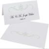 Intertwined Star of David Flourish Jewish Place Cards, Sage (Choose Color), Set of 60, Pre-cut and Scored - Wedding, Party, Dinner, and Special Events - Made in the USA view 2