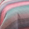 Avondale Manor 4-Piece Cypress Quilt Set, Twin Quilt Comforter Set, Lightweight Ultra-Soft Microfiber, Reversible Comfortable Bedding Set, Hypoallergenic Bedspread, Twin, Coral/Blue view 2