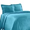 BLUENILEMILLS Blue Nile Mills Sedbergh Jacquard Matelass Cotton 3-Piece Bedspread Set, Farmhouse Bedding, College Dorm Decor, Fluffy and Cute Luxury Bedding Set, Boho Soft Bedset, Ultra-Soft view 2