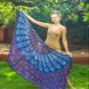 Boho Chic Pareo - Mandala Pareo - Bikini Swimsuit Cover Up - Beach Dress - Wrap view 3