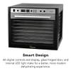 Tribest Sedona SDC-S101-B Supreme Commercial Electric Food Dehydrator with Stainless Steel Dehydrator Rack Trays, Black, 17"X19.8"x14.3" view 4