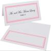 Double Line Border Place Cards, Pink, Set of 60, Pre-cut and Scored - Wedding, Party, Dinner, and Special Events - Made in the USA view 2