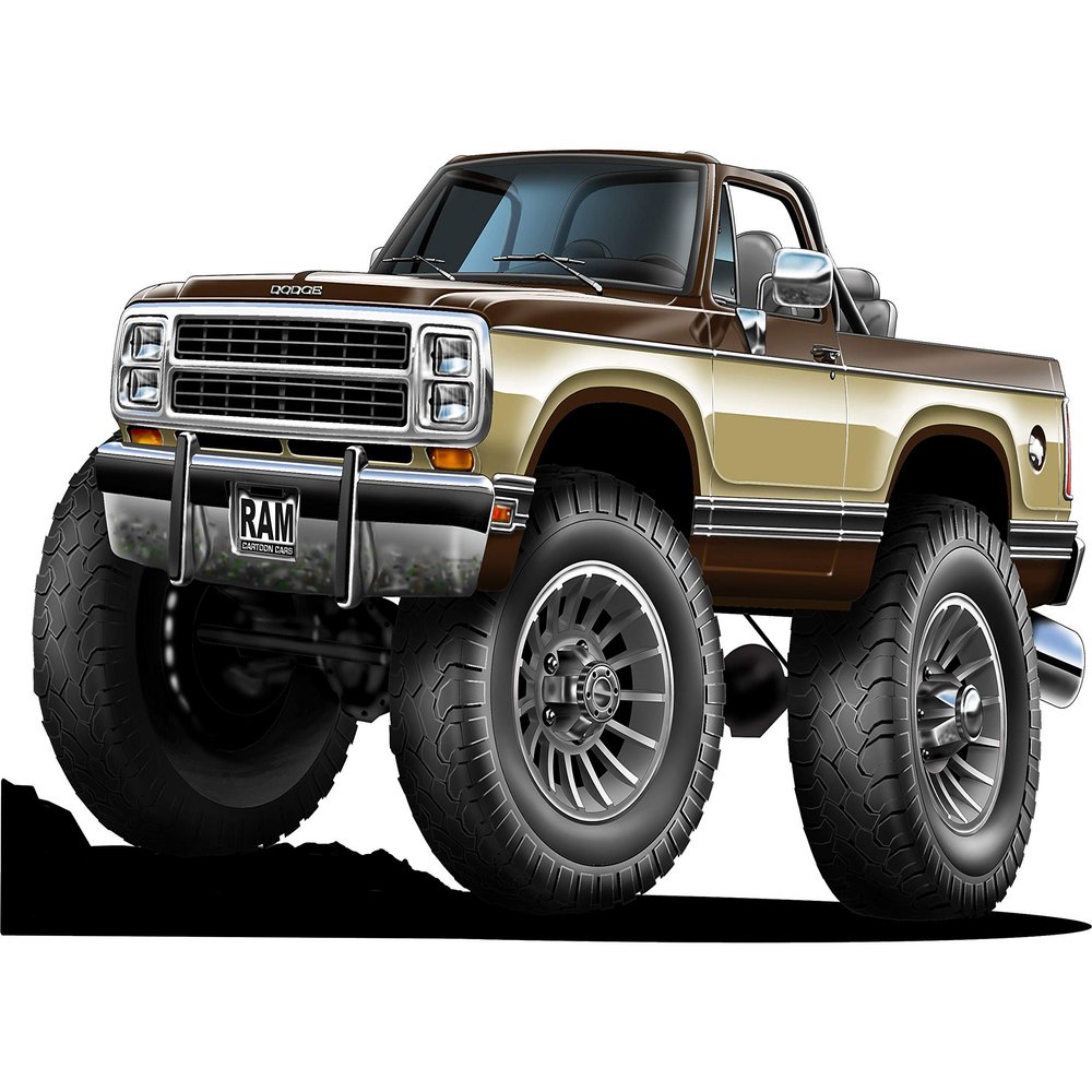 Lets Print Big RAM Charger Wall Decal REPOSITIONABLE (30" h X 55" w)