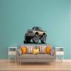 Lets Print Big RAM Charger Wall Decal REPOSITIONABLE (30" h X 55" w) view 4