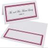 Double Line Border Place Cards, Burgundy, Set of 60, Pre-cut and Scored - Wedding, Party, Dinner, and Special Events - Made in the USA view 2