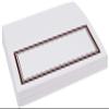 Double Line Border Place Cards, Chocolate, Set of 60, Pre-cut and Scored - Wedding, Party, Dinner, and Special Events - Made in the USA view 4